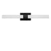 Myhouse Lighting Generation Lighting - GLV1632MBK-L - LED Vanity - Sarco - Midnight Black
