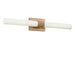 Myhouse Lighting Generation Lighting - GLV1632SB-L - LED Vanity - Sarco - Satin Brass