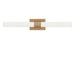 Myhouse Lighting Generation Lighting - GLV1632SB-L - LED Vanity - Sarco - Satin Brass