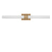 Myhouse Lighting Generation Lighting - GLV1642SB-L - LED Vanity - Sarco - Satin Brass