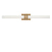Myhouse Lighting Generation Lighting - GLV1642SB-L - LED Vanity - Sarco - Satin Brass