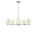 Myhouse Lighting Generation Lighting - GLC1865BN - Five Light Chandelier - Vilera - Brushed Nickel