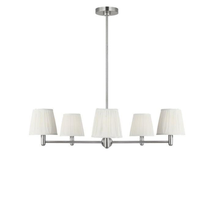 Myhouse Lighting Generation Lighting - GLC1865BNE - Five Light Chandelier - Vilera - Brushed Nickel