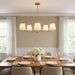 Myhouse Lighting Generation Lighting - GLC1865SBE - Five Light Chandelier - Vilera - Satin Brass