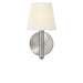 Myhouse Lighting Generation Lighting - GLW1881BN - One Light Wall Sconce - Vilera - Brushed Nickel