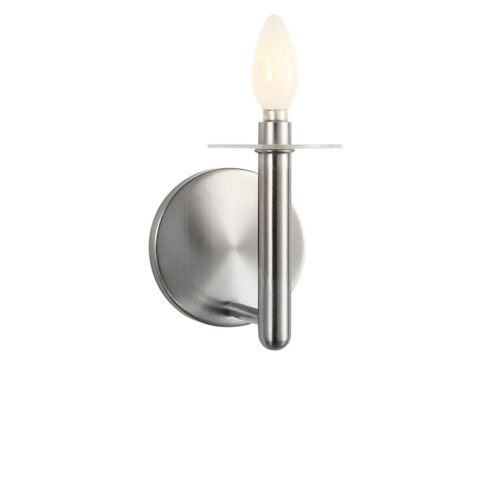 Myhouse Lighting Generation Lighting - GLW1881BN - One Light Wall Sconce - Vilera - Brushed Nickel