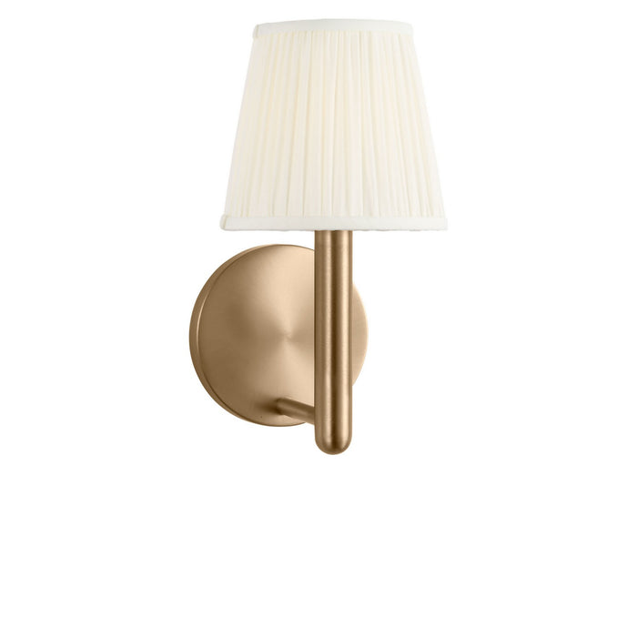 Myhouse Lighting Generation Lighting - GLW1881SBE - One Light Wall Sconce - Vilera - Satin Brass