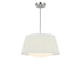 Myhouse Lighting Generation Lighting - GLP1873BN - Three Light Pendant - Vilera - Brushed Nickel