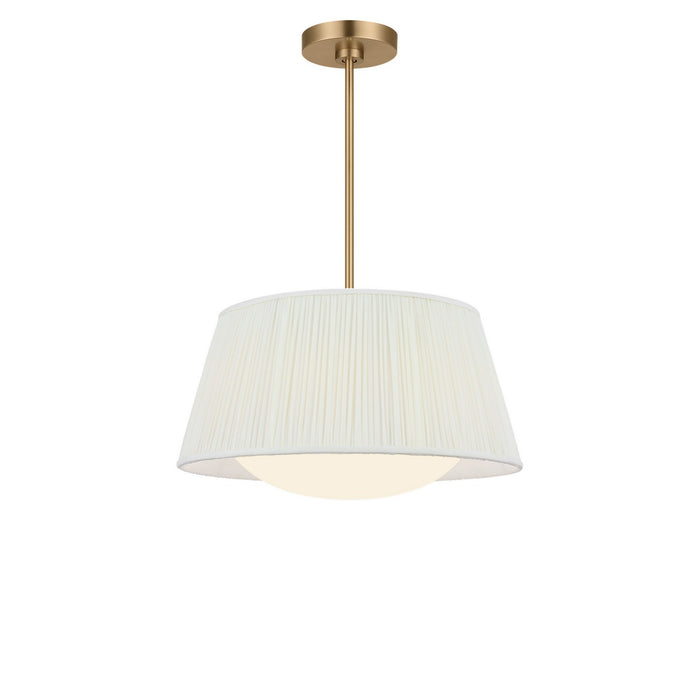 Myhouse Lighting Generation Lighting - GLP1873SB - Three Light Pendant - Vilera - Satin Brass