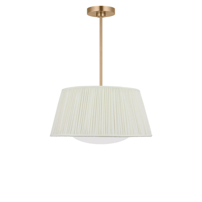 Myhouse Lighting Generation Lighting - GLP1873SBE - Three Light Pendant - Vilera - Satin Brass