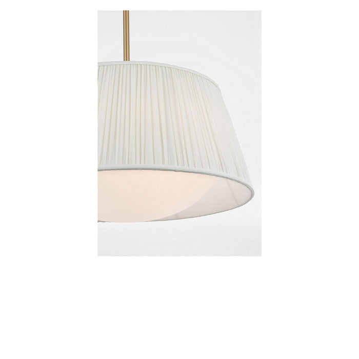 Myhouse Lighting Generation Lighting - GLP1873SBE - Three Light Pendant - Vilera - Satin Brass