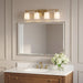 Myhouse Lighting Generation Lighting - 4420904-848 - Four Light Bath - Vinton - Satin Brass