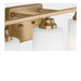 Myhouse Lighting Generation Lighting - 4420903EN3-848 - Three Light Bath - Vinton - Satin Brass