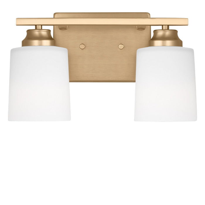 Myhouse Lighting Generation Lighting - 4420902-848 - Two Light Bath - Vinton - Satin Brass