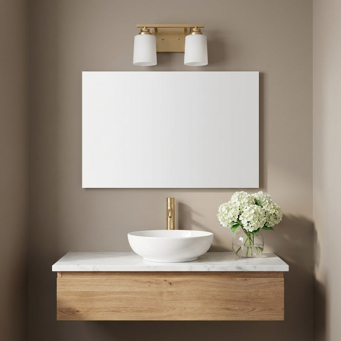 Myhouse Lighting Generation Lighting - 4420902-848 - Two Light Bath - Vinton - Satin Brass