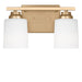 Myhouse Lighting Generation Lighting - 4420902EN3-848 - Two Light Bath - Vinton - Satin Brass