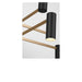 Myhouse Lighting Generation Lighting - GLC2068SB - Eight Light Chandelier - Zentro - Satin Brass
