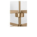 Myhouse Lighting Generation Lighting - GLC2068SBE - Eight Light Chandelier - Zentro - Satin Brass