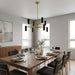 Myhouse Lighting Generation Lighting - GLC2068SBE - Eight Light Chandelier - Zentro - Satin Brass