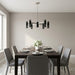 Myhouse Lighting Generation Lighting - GLC2055BN - Five Light Chandelier - Zentro - Brushed Nickel