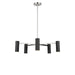 Myhouse Lighting Generation Lighting - GLC2055BNE - Five Light Chandelier - Zentro - Brushed Nickel