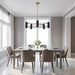 Myhouse Lighting Generation Lighting - GLC2055SB - Five Light Chandelier - Zentro - Satin Brass