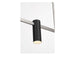 Myhouse Lighting Generation Lighting - GLC2074BN - Four Light Linear Chandelier - Zentro - Brushed Nickel