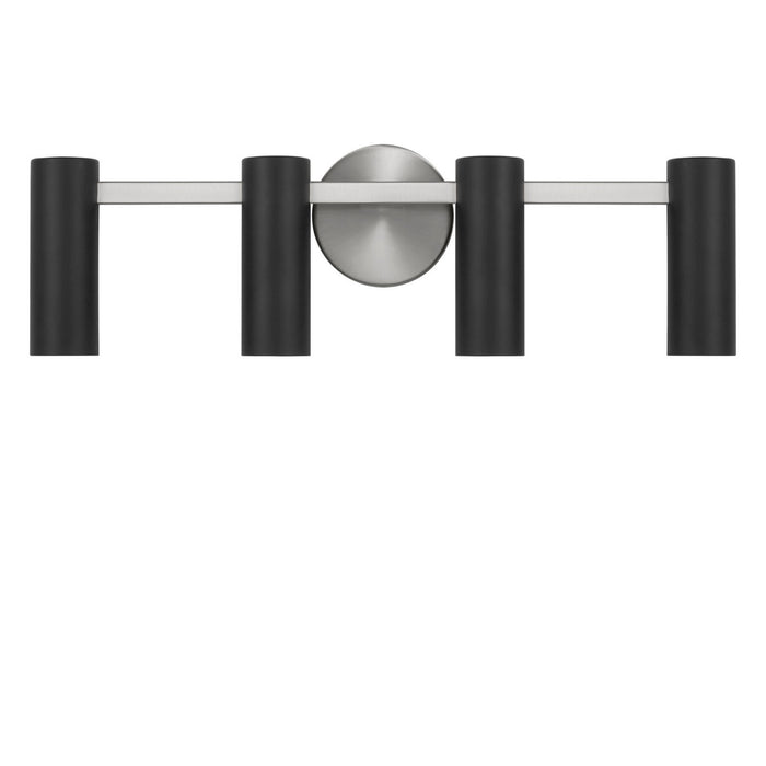 Myhouse Lighting Generation Lighting - GLV2084BN - Four Light Vanity - Zentro - Brushed Nickel