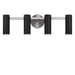 Myhouse Lighting Generation Lighting - GLV2084BNE - Four Light Vanity - Zentro - Brushed Nickel