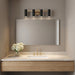 Myhouse Lighting Generation Lighting - GLV2084SB - Four Light Vanity - Zentro - Satin Brass