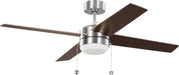 Myhouse Lighting Generation Lighting - 4LNI52BSAWD - 52" Ceiling Fan - Loni - Brushed Steel