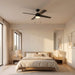 Myhouse Lighting Generation Lighting - 4LNI52MBKAWD - 52" Ceiling Fan - Loni - Midnight Black