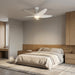 Myhouse Lighting Generation Lighting - 5ARKSM52RZWD - 52" Ceiling Fan - Arkdale - Matte White