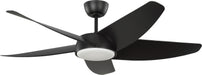 Myhouse Lighting Generation Lighting - 5ARKSM52MBKD - 52" Ceiling Fan - Arkdale - Midnight Black