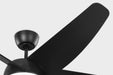 Myhouse Lighting Generation Lighting - 5ARKSM52MBKD - 52" Ceiling Fan - Arkdale - Midnight Black