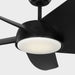 Myhouse Lighting Generation Lighting - 5ARKSM52MBKD - 52" Ceiling Fan - Arkdale - Midnight Black