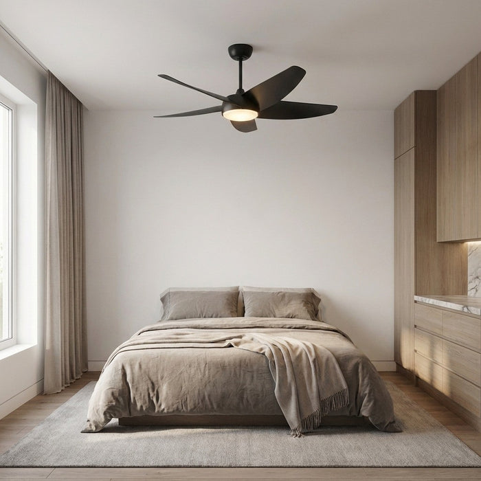 Myhouse Lighting Generation Lighting - 5ARKSM52MBKD - 52" Ceiling Fan - Arkdale - Midnight Black
