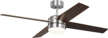 Myhouse Lighting Generation Lighting - 4LNIR52BSAWD - 52" Ceiling Fan - Loni - Brushed Steel