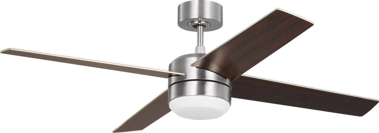 Myhouse Lighting Generation Lighting - 4LNIR52BSAWD - 52" Ceiling Fan - Loni - Brushed Steel