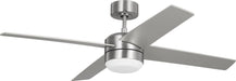 Myhouse Lighting Generation Lighting - 4LNIR52BSAWD - 52" Ceiling Fan - Loni - Brushed Steel
