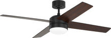 Myhouse Lighting Generation Lighting - 4LNIR52MBKAWD - 52" Ceiling Fan - Loni - Midnight Black