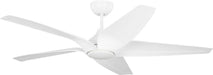 Myhouse Lighting Generation Lighting - 5DLWCSM56RZWD - 56" Ceiling Fan - Dellwood - Matte White