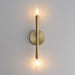 Myhouse Lighting Maxim - 24620SBR - Two Light Wall Sconce - Rome - Satin Brass