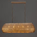 Myhouse Lighting Maxim - 29185AB - Five Light Linear Pendant - Gilda - Antique Brass