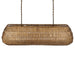 Myhouse Lighting Maxim - 29185AB - Five Light Linear Pendant - Gilda - Antique Brass