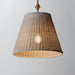 Myhouse Lighting Maxim - 21487WWTNAB - One Light Pendant - Baja - Natural Aged Brass