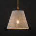 Myhouse Lighting Maxim - 21487WWTNAB - One Light Pendant - Baja - Natural Aged Brass