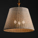 Myhouse Lighting Maxim - 21488WWTNAB - Three Light Pendant - Baja - Natural Aged Brass