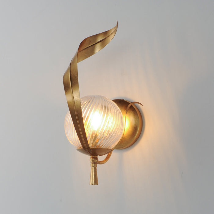 Myhouse Lighting Maxim - 28711CRGL - One Light Wall Sconce - Firenze - Gold Leaf