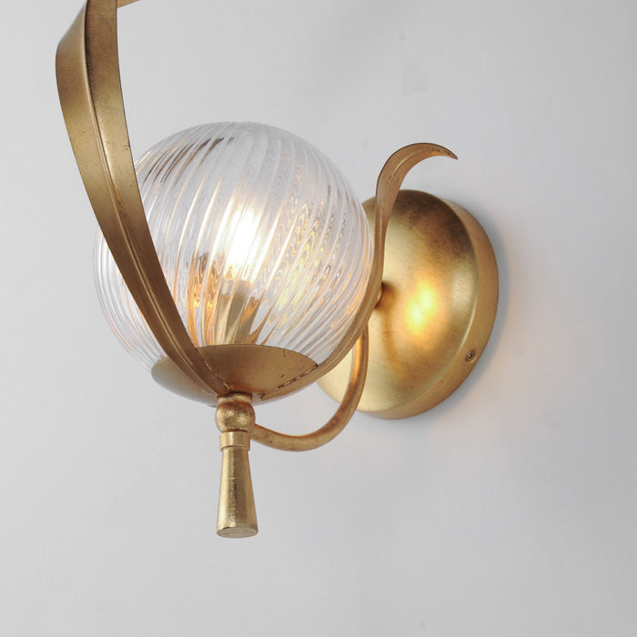 Myhouse Lighting Maxim - 28711CRGL - One Light Wall Sconce - Firenze - Gold Leaf